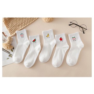 Combo 3 đôi tất hoa quả chất đẹp