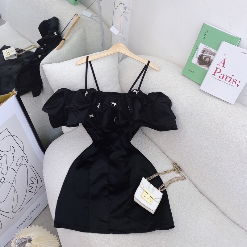 ĐẦM 2S BÈO PHỒNG ĐÍNH ĐÁ NƠ