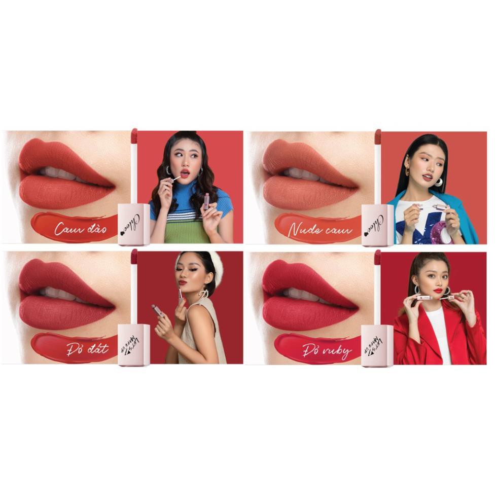 (CHÍNH HÃNG) hsd:2022& 2023 Son kem lì Miracle Apo Lip Lacquer Matte Holiday Collection 3ml 💋