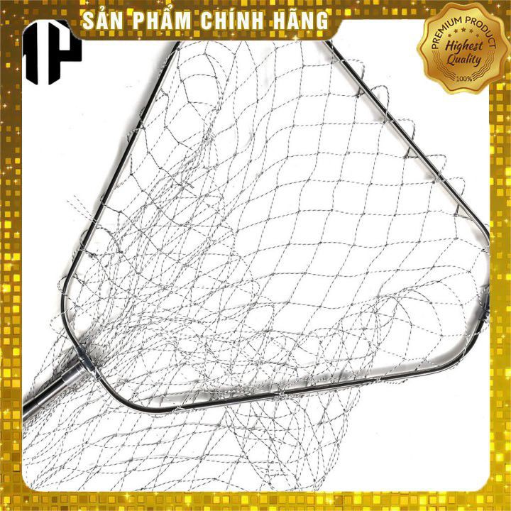 [Giảm giá sập sàn] Vợt Vớt Cá Inox 1m7 Đến 3m Dạng Vuông Đồ Câu ALÂM Vợt Xúc Cá Inox