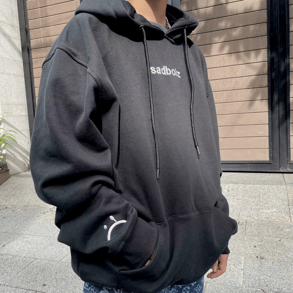 Áo Hoodies Nam Chui Đầu Nón Lớn Phối Logo Thêu Sịn Sò Form Rộng Che Nắng Tốt Mặc Thoải Mái [NEW UNISEX]