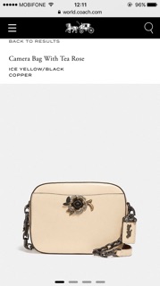 🆘RẺ VÔ ĐỊCH🆘Túi Coach Khoá hoa trà