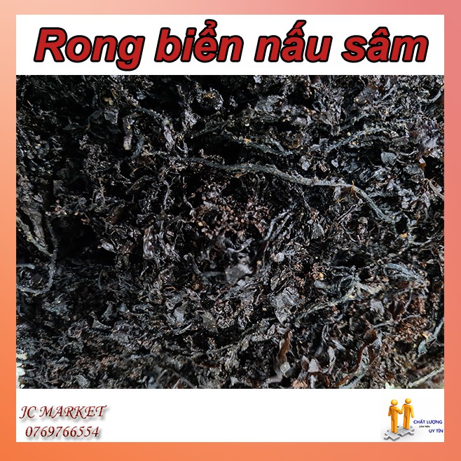 Rong Biển Nấu Nước Sâm (rong đen ráo tay) 1Kg