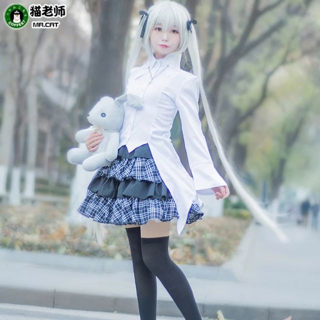 Set đồ cosplay Sora Kasugano trong anime Yosuga no Sora