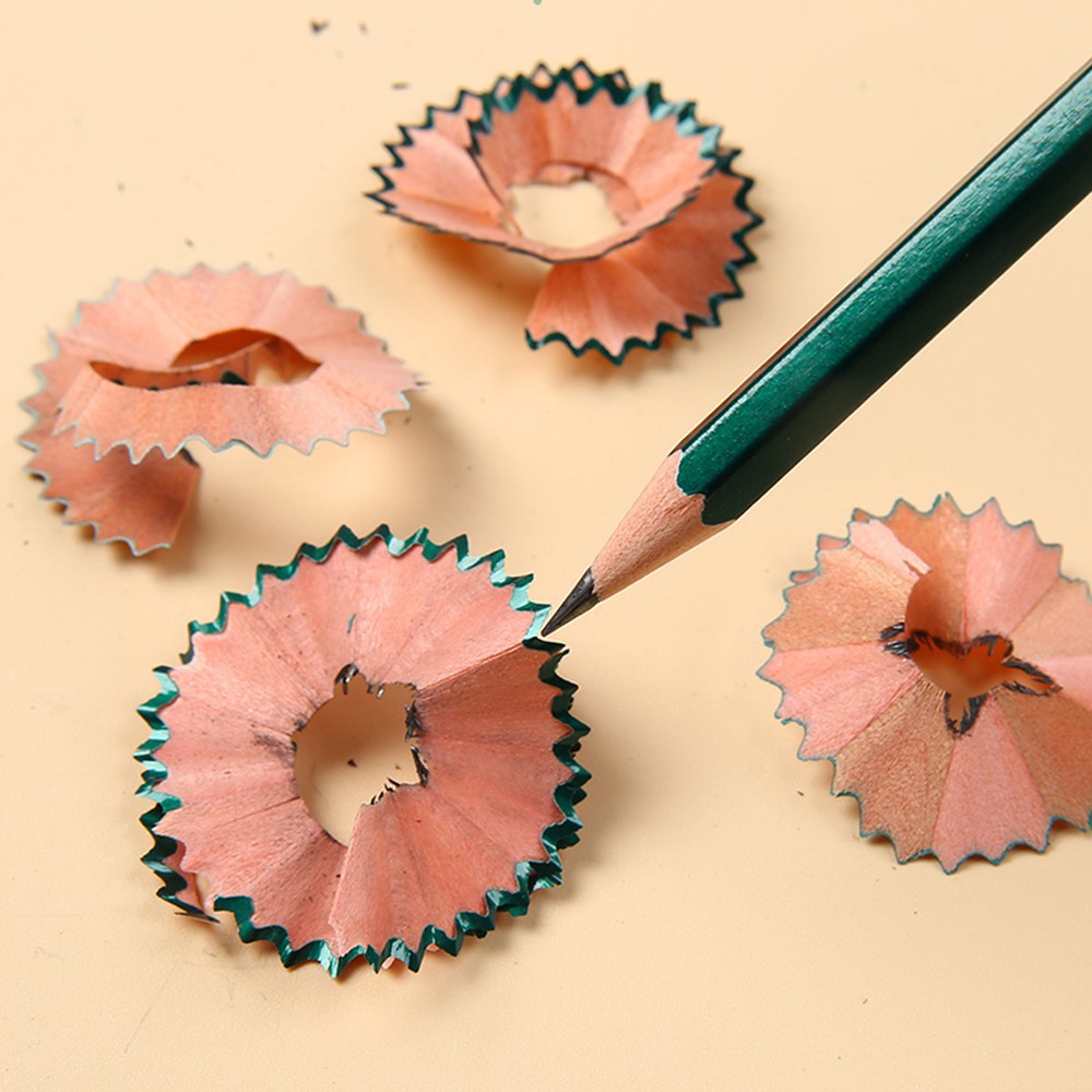 Set 10 chiếc bút chì 2B DE LI  đầu bằng - QATE0037/X