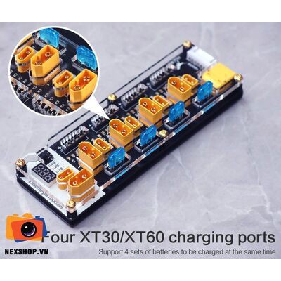 HGLRC Thor Lipo Battery Balance Charger Board Pro 40A XT60 XT30 Plug 2-6S