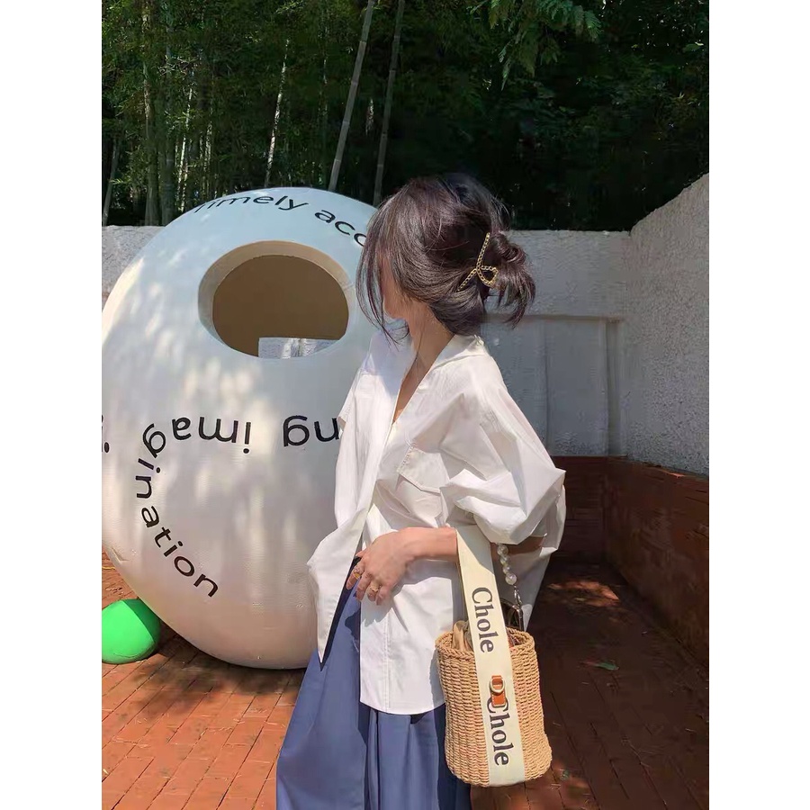 Áo sơ mi thiết kế form kimono by Chunn Design