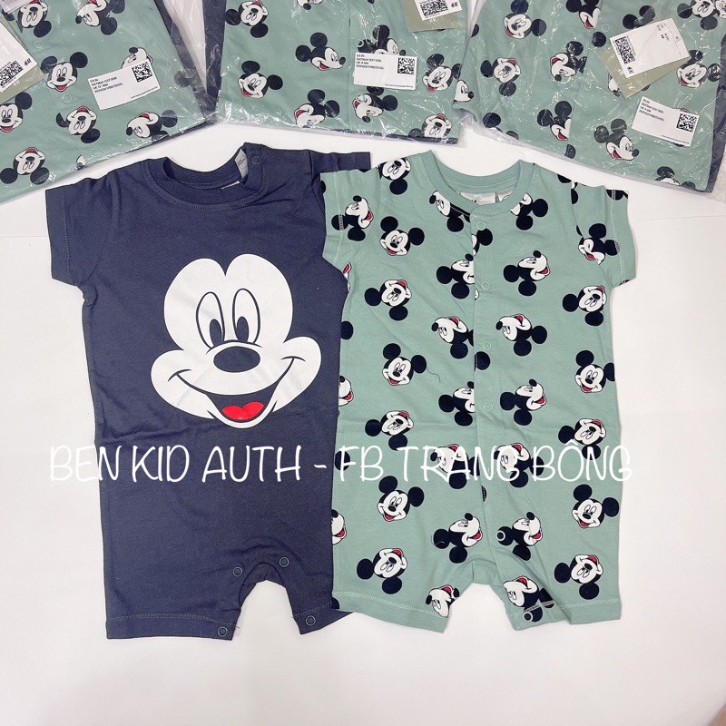 Body 2c Mickey HM UK AUTH cho bé