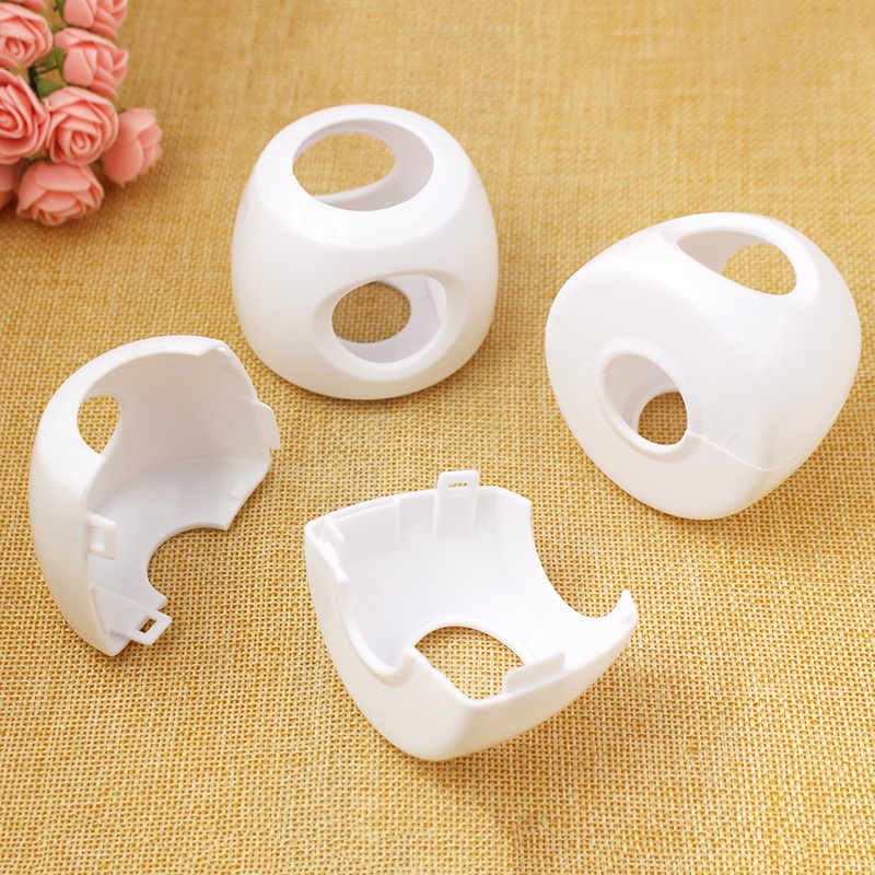 Vỏ Bọc Tay Nắm Cửa Hình Tròn Chống Va Chạm Bảo Vệ An Toàn Cho Bé