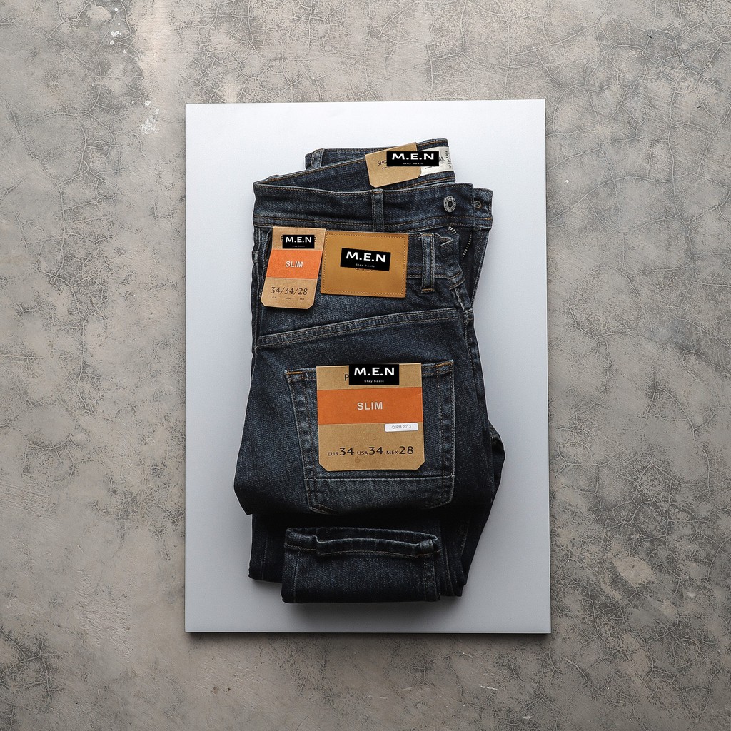 Quần Jean Xanh Wash PBear 2013