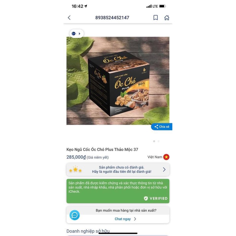 Kẹo Ngũ cốc óc chó của thảo Mộc 37 Tặng kèm hộp kẹo mầm lúa mạch gold 180k | BigBuy360 - bigbuy360.vn