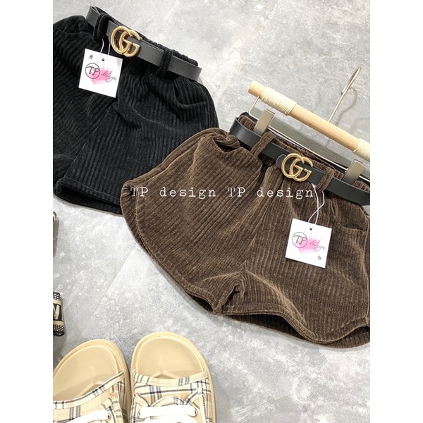 Quần sooc nhung size đại 16-35kg