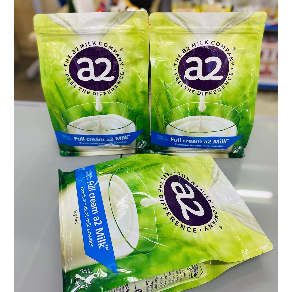 Sữa Tươi A2 Dạng Bột Nguyên Kem 1kg của Úc, Mẫu mới