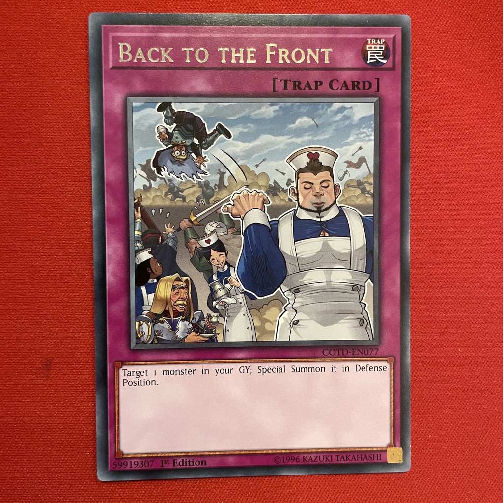 [EN-JP][Thẻ Bài Yugioh Chính Hãng] Back to the Front