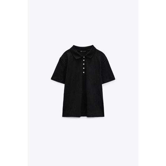 Áo thun polo nữ Zara | Hàng hiệu vợt sale