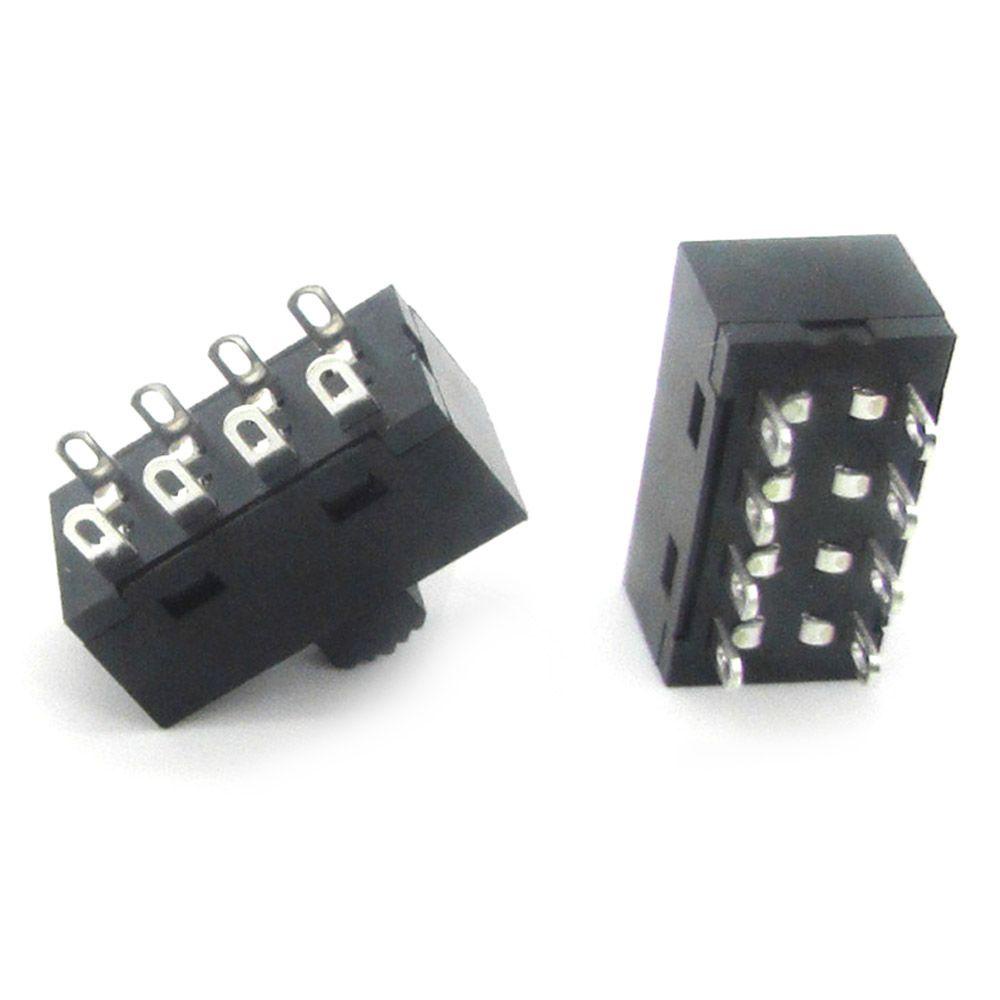 Bộ 10 Công Tắc DIP Mini 3 Vị Trí 8 Pin