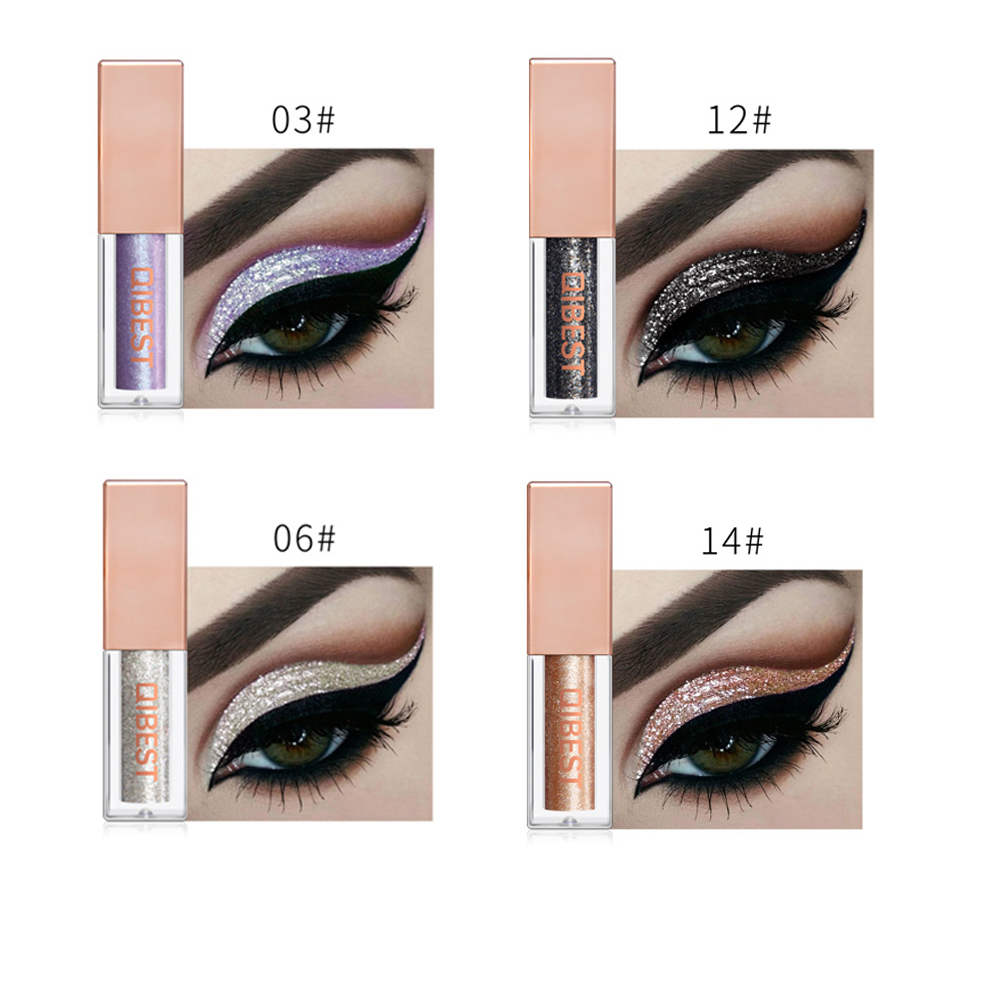 (Hàng Mới Về) Set 4 Nhũ Mắt Dạng Gel Lấp Lánh Ánh Kim Trang Điểm Lâu Trôi Và Nhanh Khô | BigBuy360 - bigbuy360.vn