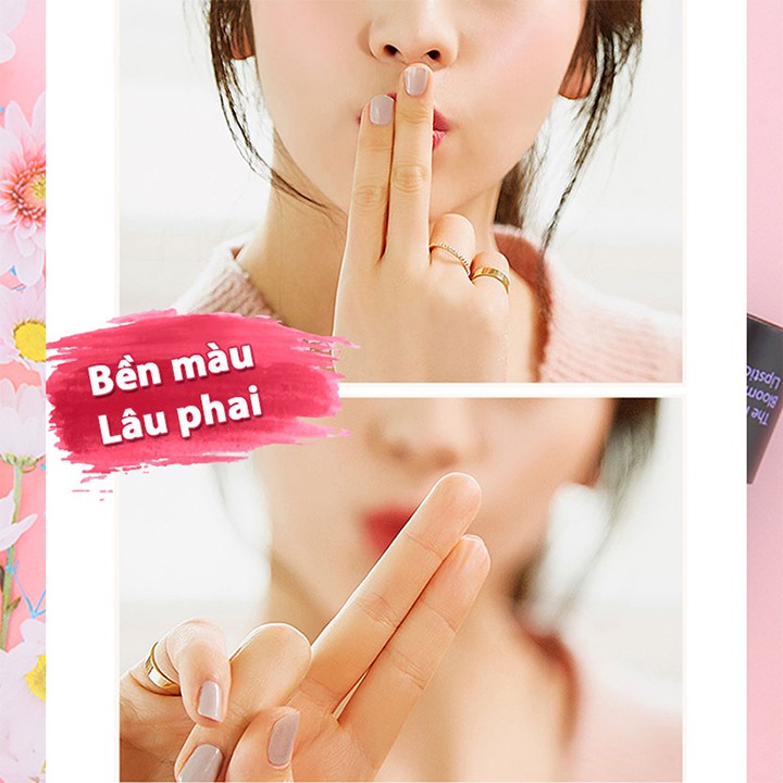 Son Lì Matte Bền Màu The Rucy Blooming Lipstick 3.5g