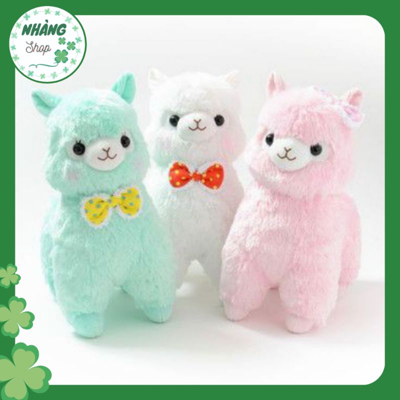 Gấu bông Lạc đà Alpaca Amuse ( lạc đà cừu) 55cm
