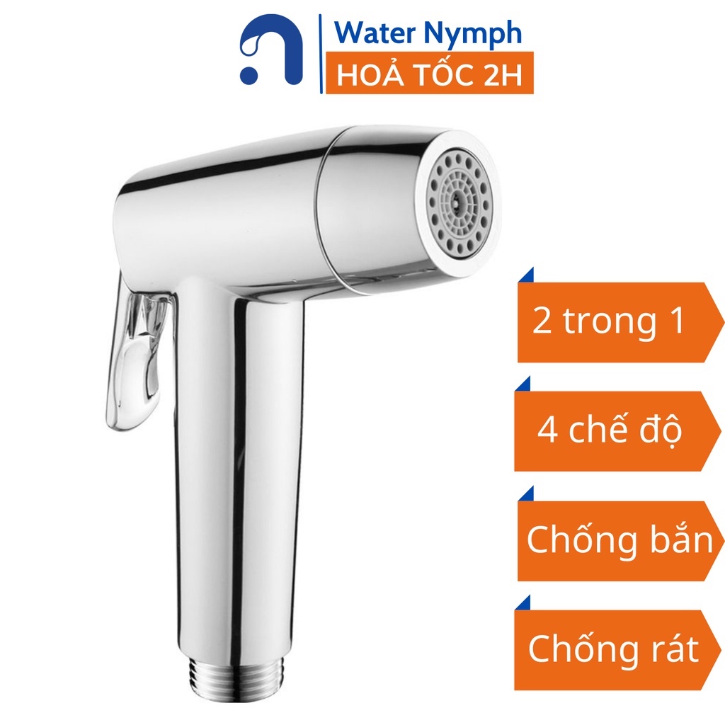 Tay xịt vệ sinh hai trong 1, hai chế độ nước, chống rát, chống bỏng Waternymph ASPQ003