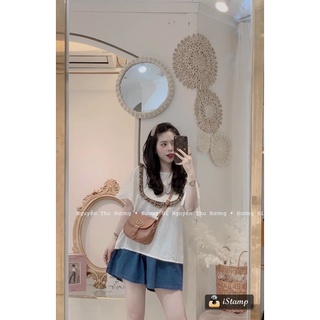 Áo tay lỡ phối bèo