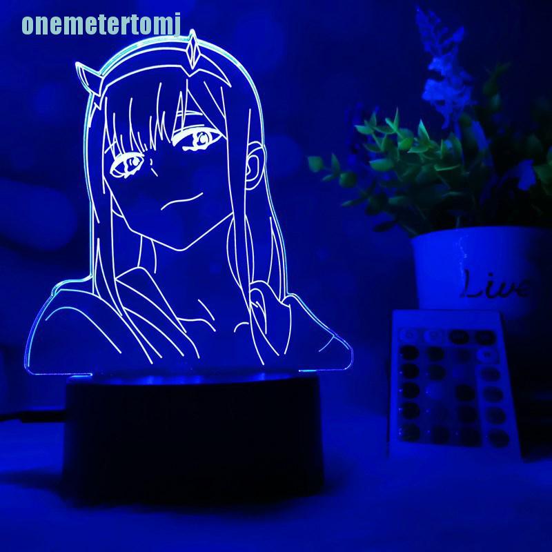 Đèn Led 3d Hình Anime Darling In The Franxx Zero