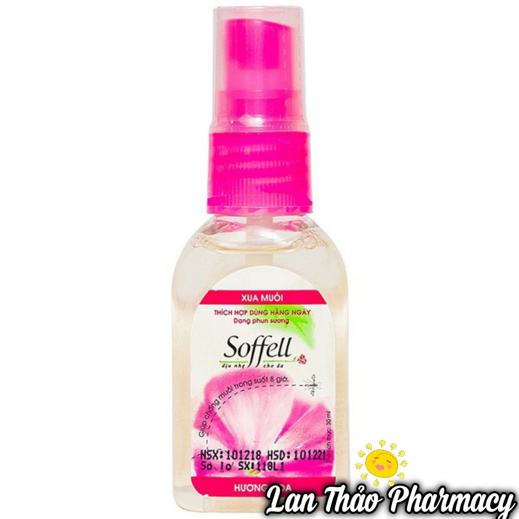 Kem chống muỗi Soffell 60ml chính hãng