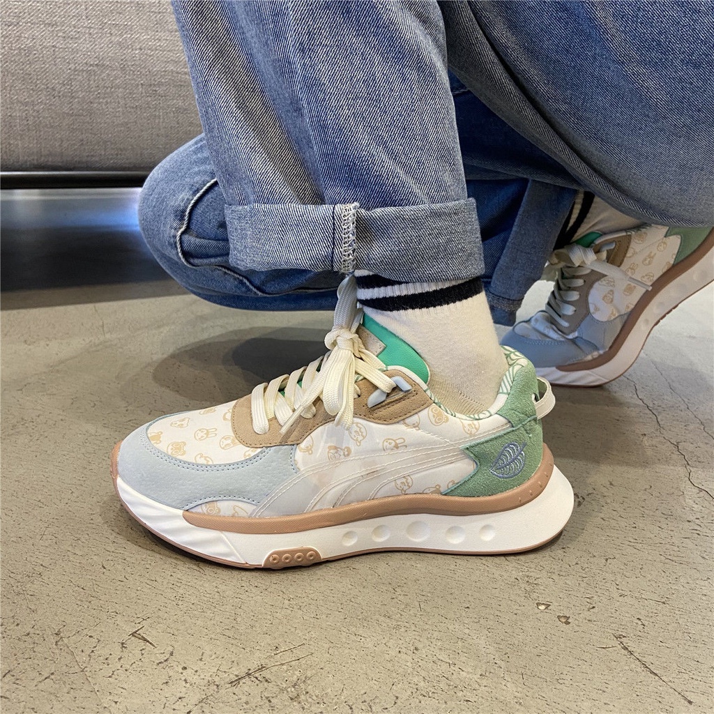 Hàng Có Sẵn Giày Thể Thao Đế Mềm Thời Trang Mới Cho Nữ Sinh Gump