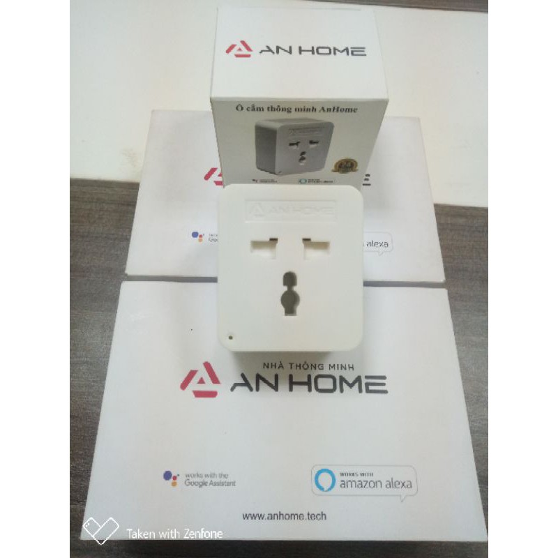 Ổ Cắm Thông Minh Hẹn Giờ AnHome kết nối Wifi - Điều khiển từ xa qua điện thoại