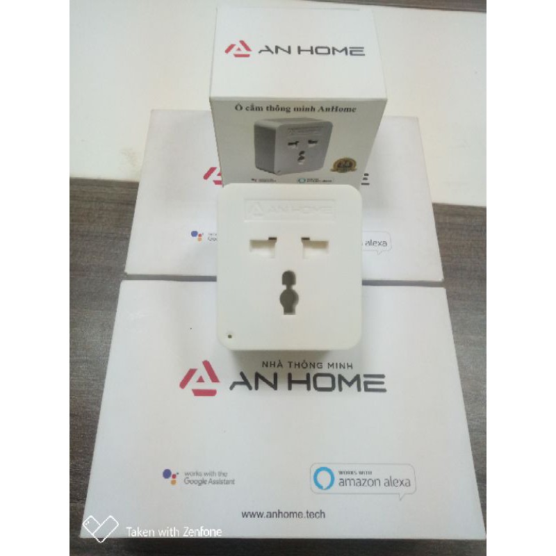 Ổ Cắm Thông Minh Hẹn Giờ AnHome kết nối Wifi - Điều khiển từ xa qua điện thoại