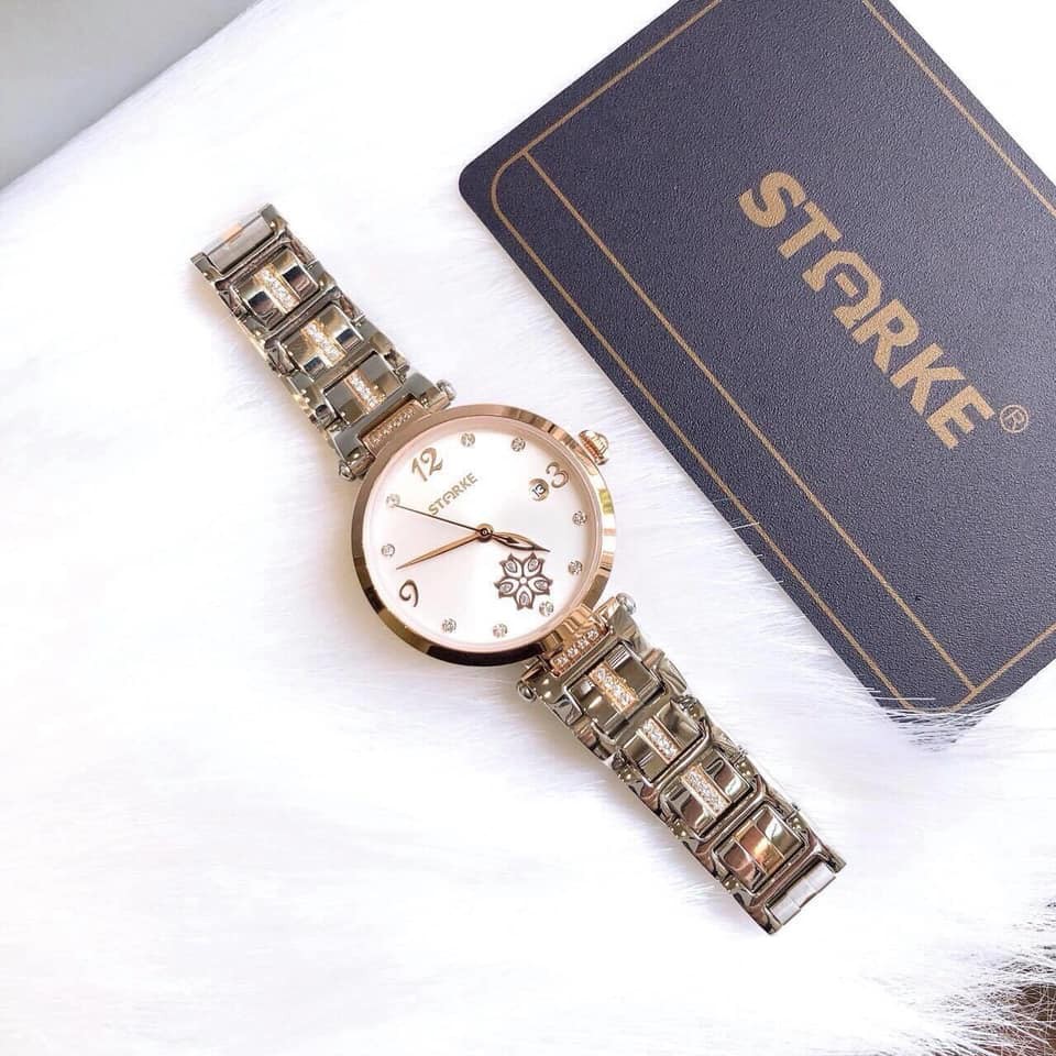 Đồng hồ nữ đẹp  ♥️QUÀ TẶNG♥️ Starke SK095AL chính hãng