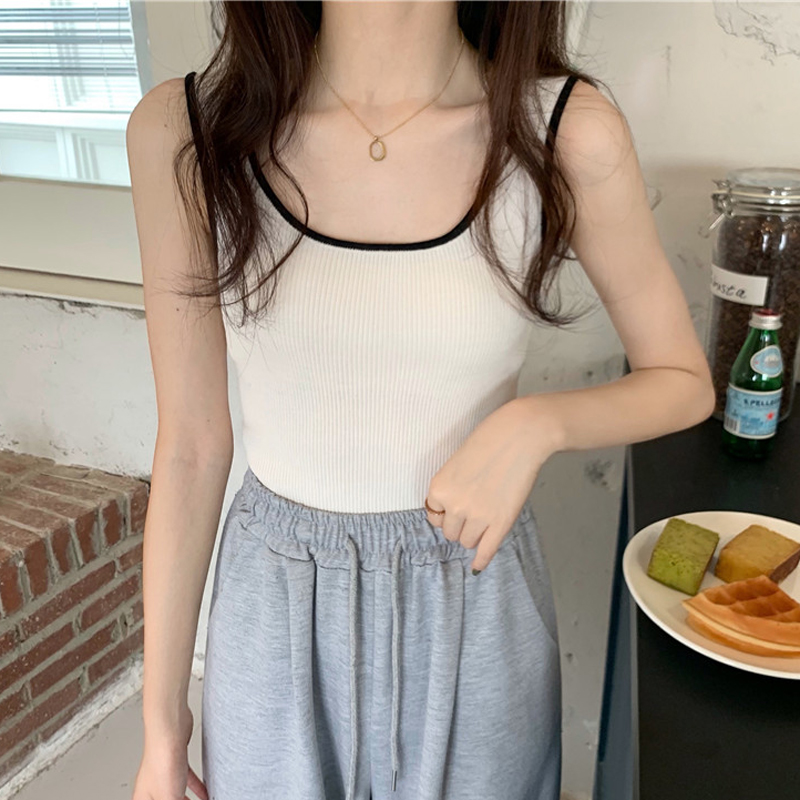 Áo Sát Nách Dệt Kim Quyến Rũ Cho Nữ
