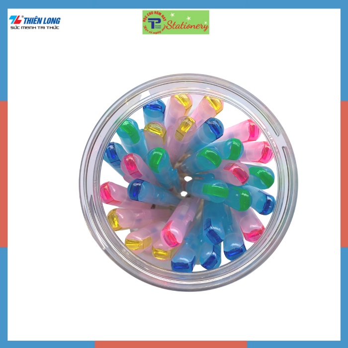 Bút Bi Nến Điểm 10 Thiên Long TP08 với thân bút in hình cute ngộ nghĩnh- hàng chính hãng Thiên Long