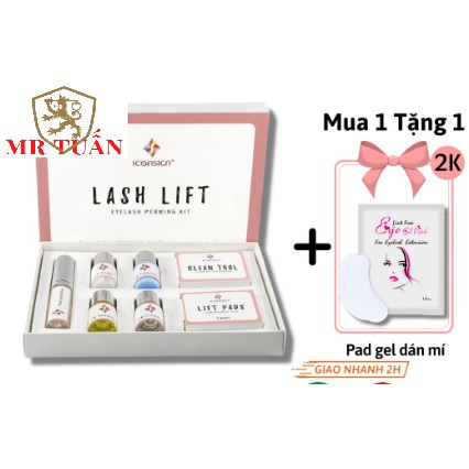 Bộ uốn mi lash list + phủ đen. dụng cụ nối mi mr Tuấn.