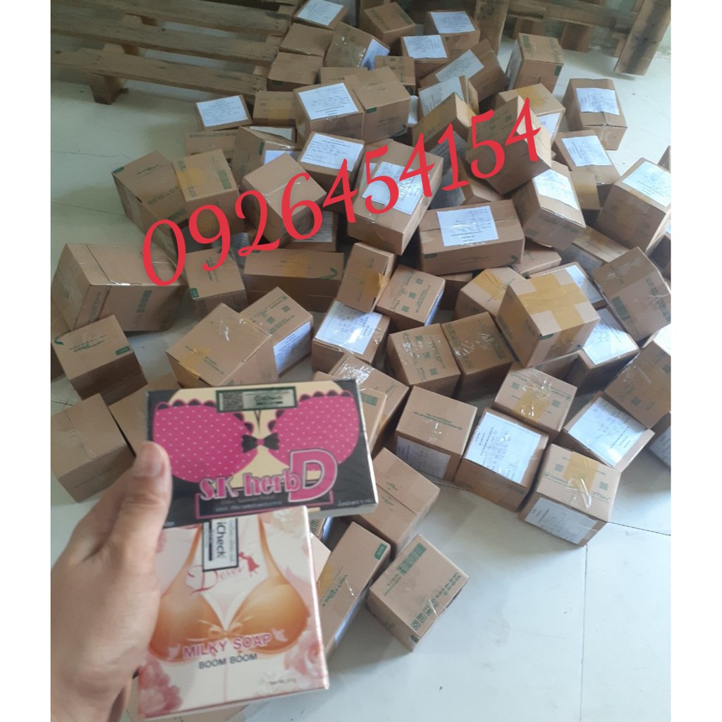 SHOP NGUYỄN NHƯ THỦY - Liệu trình 30 ngày) xà phòng Milky soap + 3 hộp viên uống  Sk.Herb Thái Lan (1 hộp 10 viên) | BigBuy360 - bigbuy360.vn