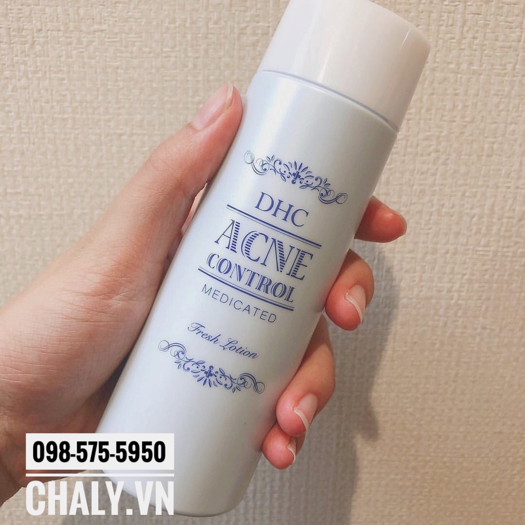 Nước hoa hồng cho da mụn DHC Acne Control Fresh Lotion Nhật Bản