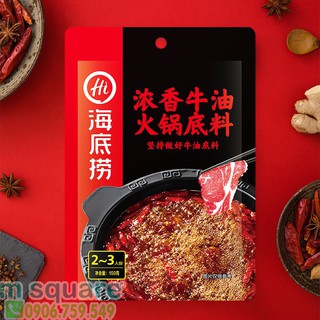 CỐT NƯỚC LẨU GIA VỊ LẨU NƯỚC LẨU VỊ BÒ HAIDILAO (HAI DI LAO)