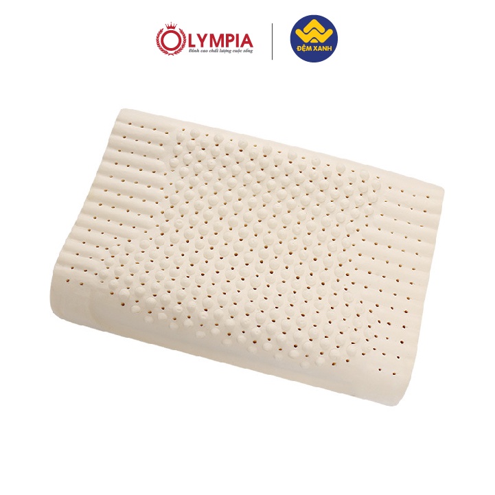 [ẢNH THẬT] Gối Cao Su Olympia Contour Massage 3 vùng (Chính Hãng)