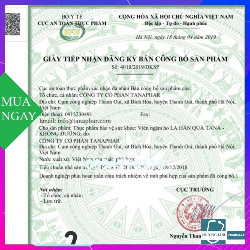 Viên ngậm giảm ho Nam Dược nguồn gốc thiên nhiên giúp giảm đau họng, khản tiếng - Hộp 10 vỉ