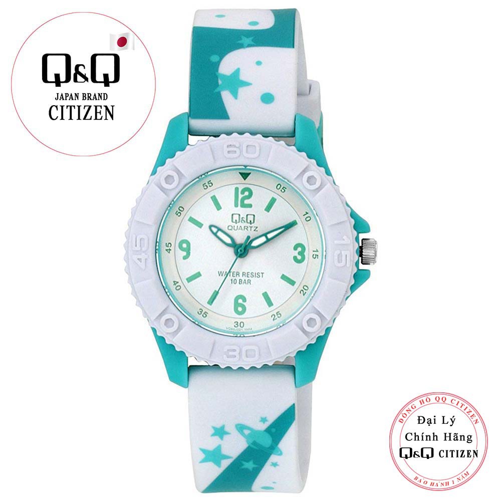 Đồng hồ trẻ em Q&Q Citizen VQ96J dây nhựa thương hiệu Nhật Bản | BigBuy360 - bigbuy360.vn