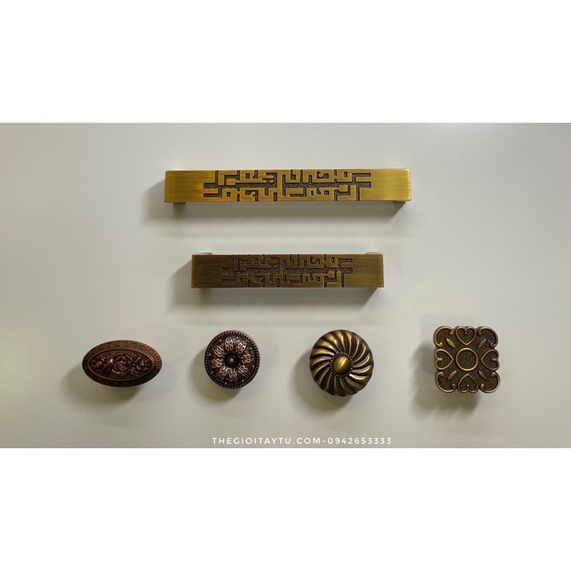 Tay Nắm Tủ Màu Đồng Bộ Số 1