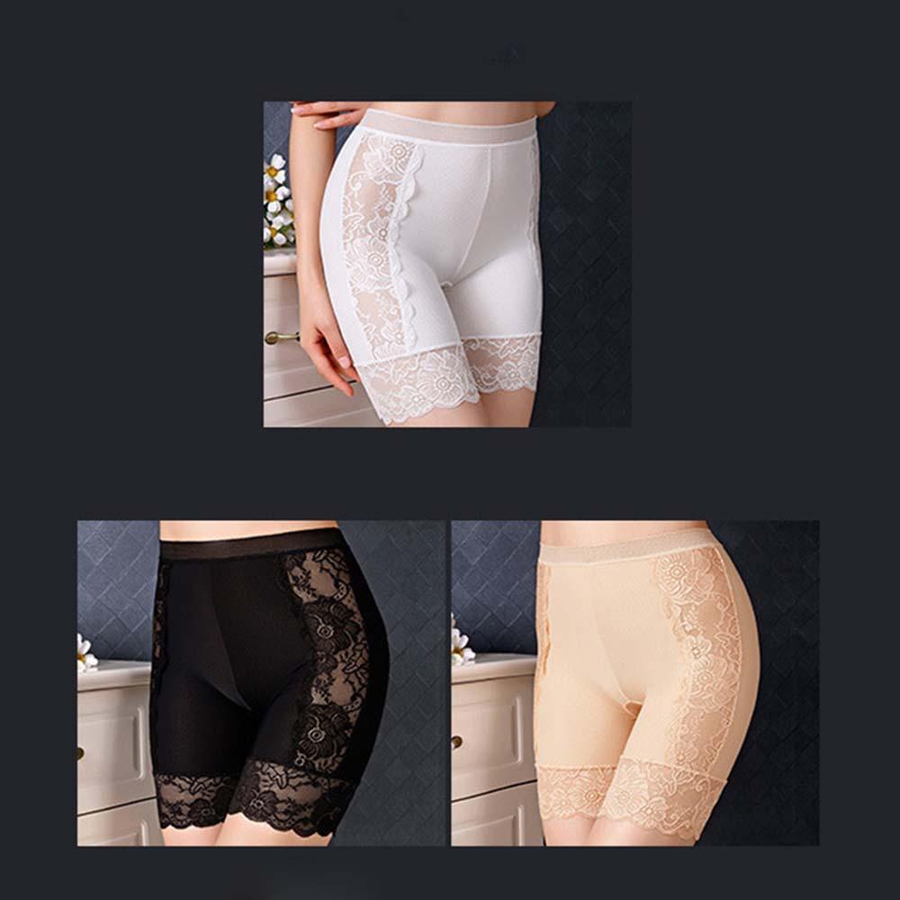 Quần Sooc An Toàn Eo Cao Bằng Lụa Cotton Họa Tiết Hoa Thời Trang Cho Nữ