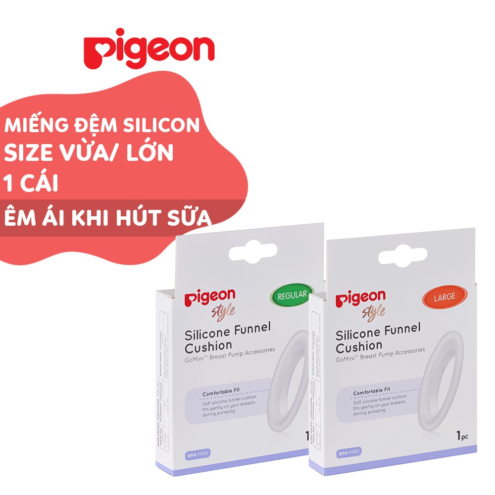 Miếng đệm silicon Pigeon 1 Cái/hộp [HSD: 03/2025]