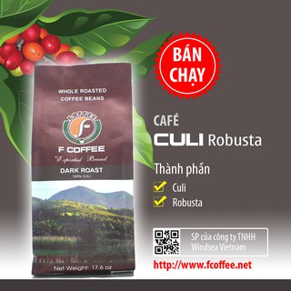 cà phê culi robusta (500gr)