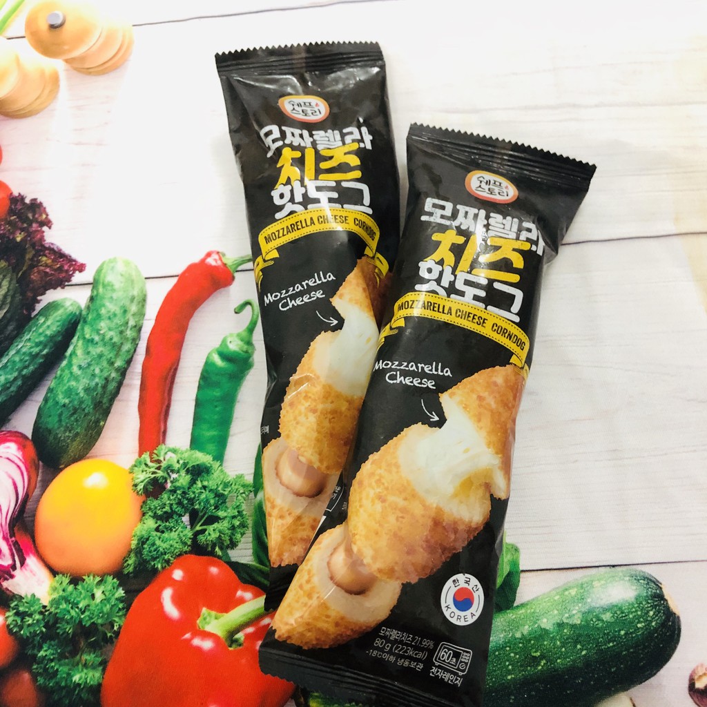 HOT DOG CHEESE MOZZARELLA 80G (CHỈ GIAO TẠI SÀI GÒN)