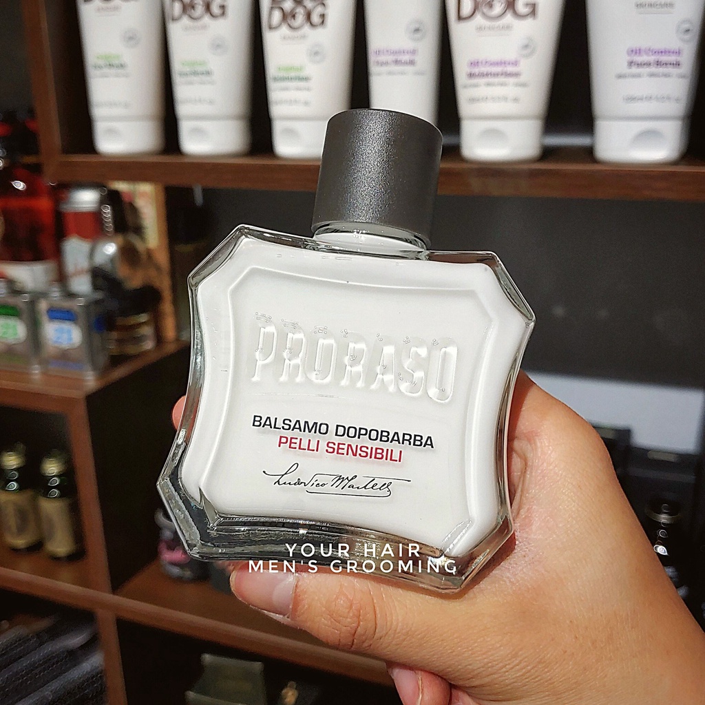 Kem Làm Dịu Da Sau Cạo cho da nhạy cảm Proraso After Shave Balm - Sensitive Skin - 100ml | Aftershave