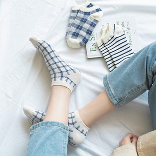 Combo 5 đôi tất vớ nữ đẹp cổ ngắn TN58 rẻ đẹp