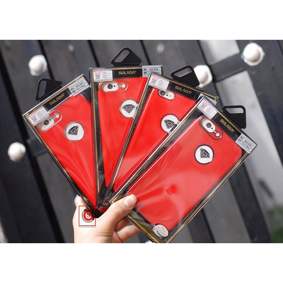 Ốp lưng Táo đỏ Sulada giả iPhone 7/7Plus Red For IP6/6s/6+/6s+/7/8/7+/8+