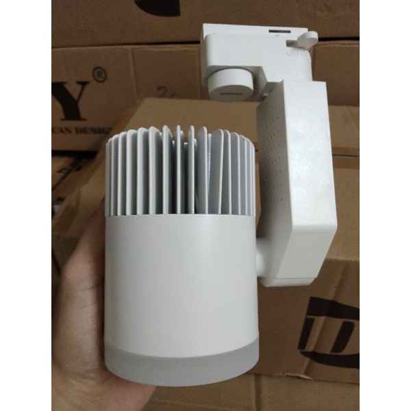 Đèn rọi ray COB 7W 12W 20W vỏ trắng,đen - ánh sáng vàng, trắng, trung tính trang trí