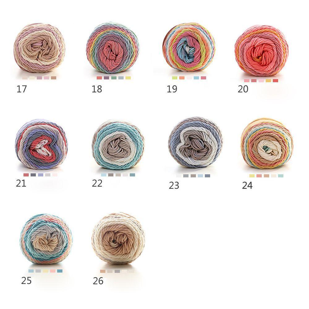 Cuộn Len Đan Mềm Mại Dày Dặn 100G Dùng Làm Đồ Thủ Công DIY